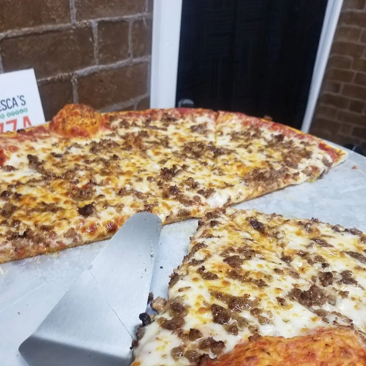 Cheese Sausage Pizza