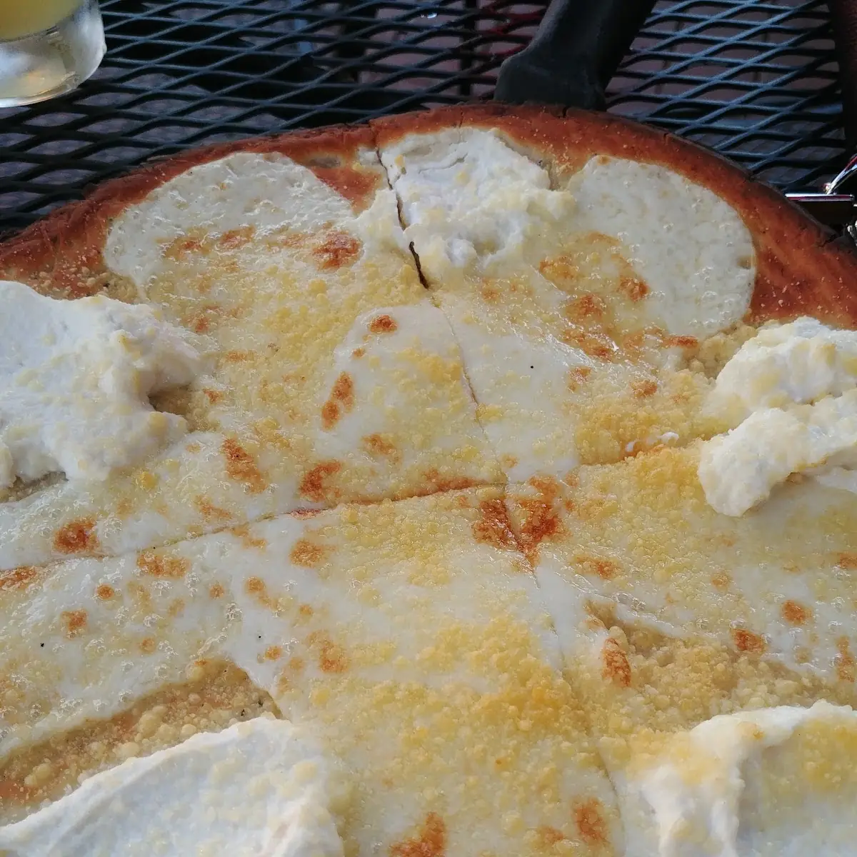 Cauliflower Pizza Crust with Cheese Pizza