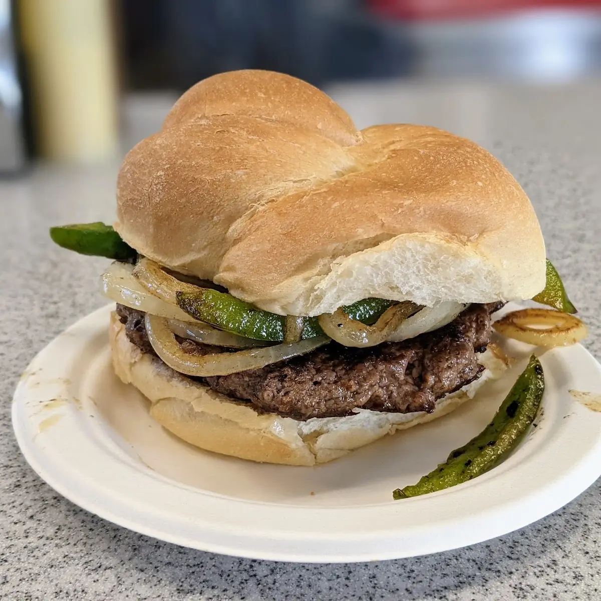 Our Famous Original Ground Steak Sandwich