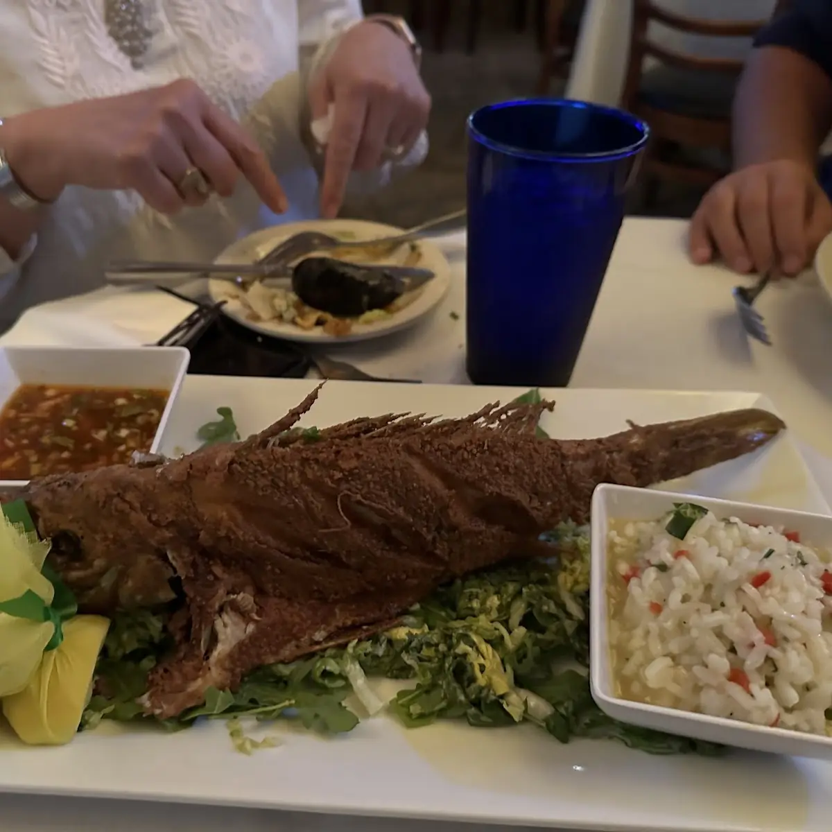 Fried Snapper