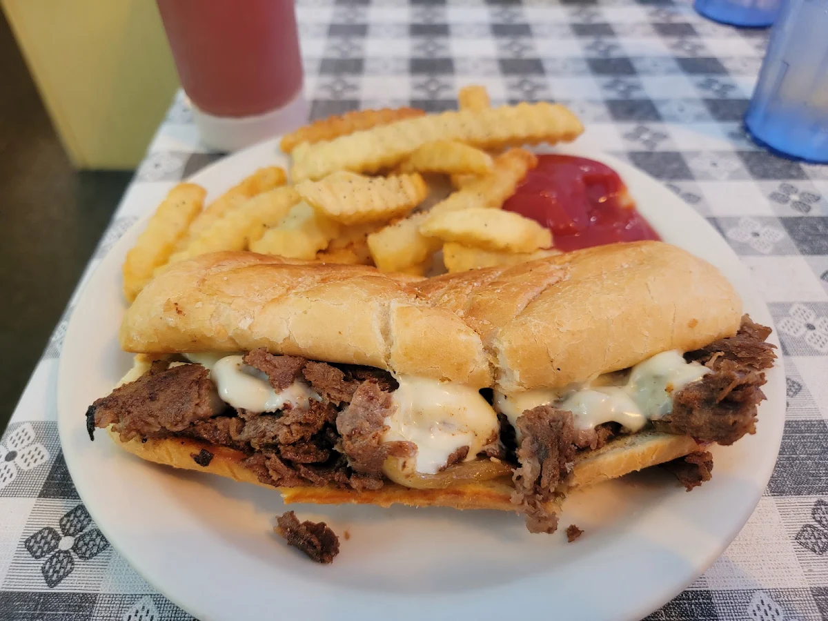 Philly Cheese Steak Sandwich