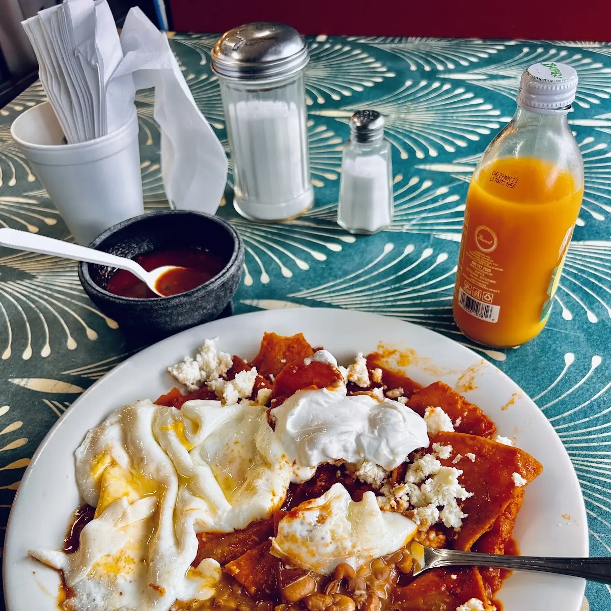 Chilaquiles Rojos
