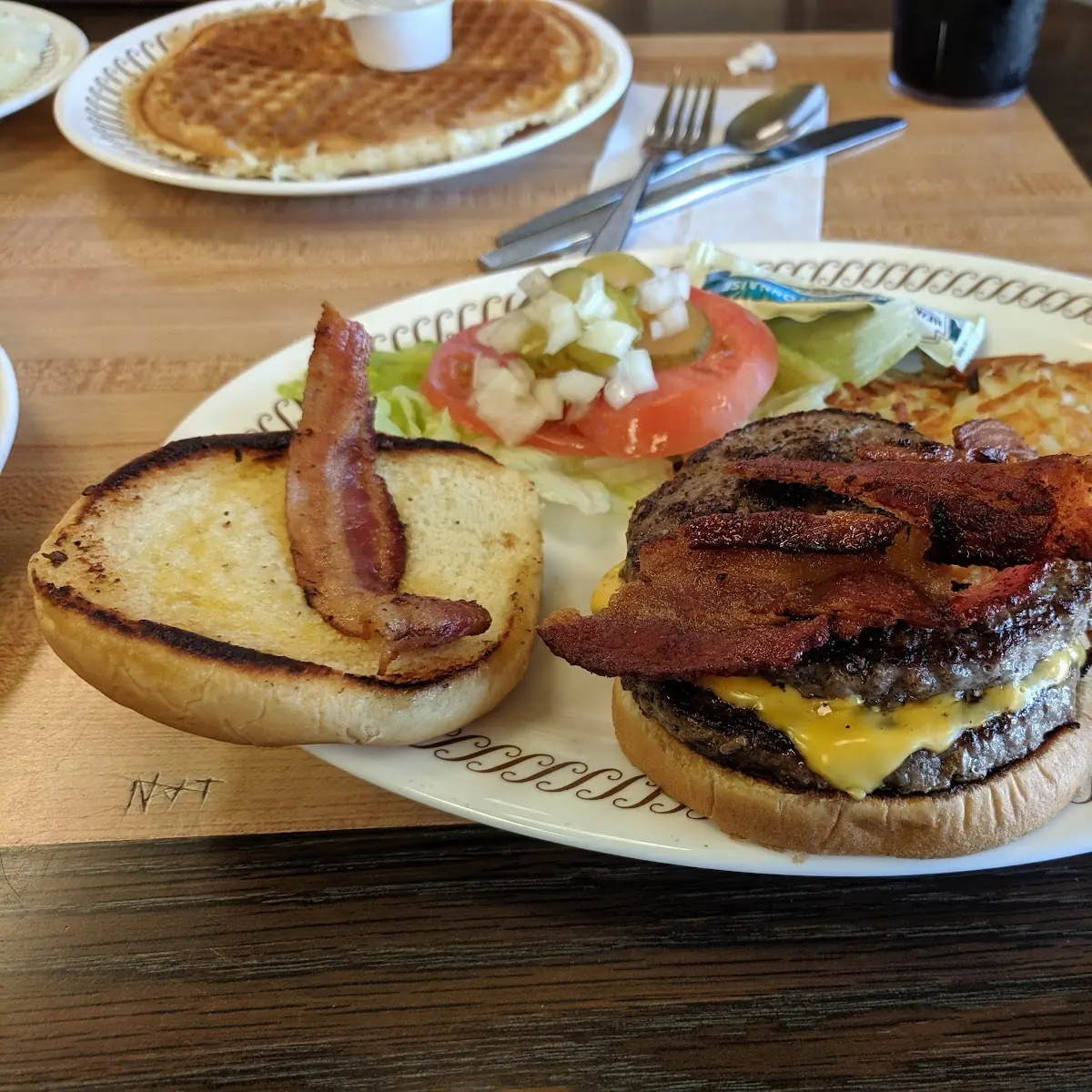Double Angus Cheeseburger Combo