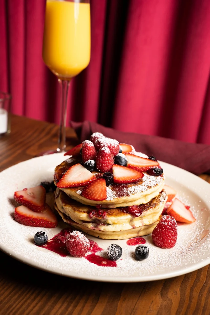 Berries & Cream Pancakes