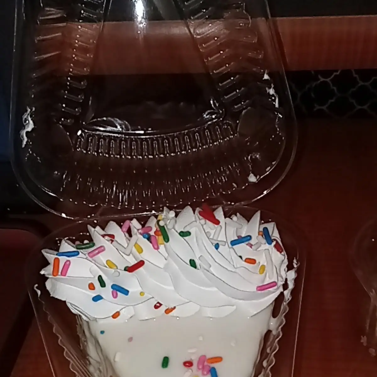 Birthday Cake Cheesecake Slice