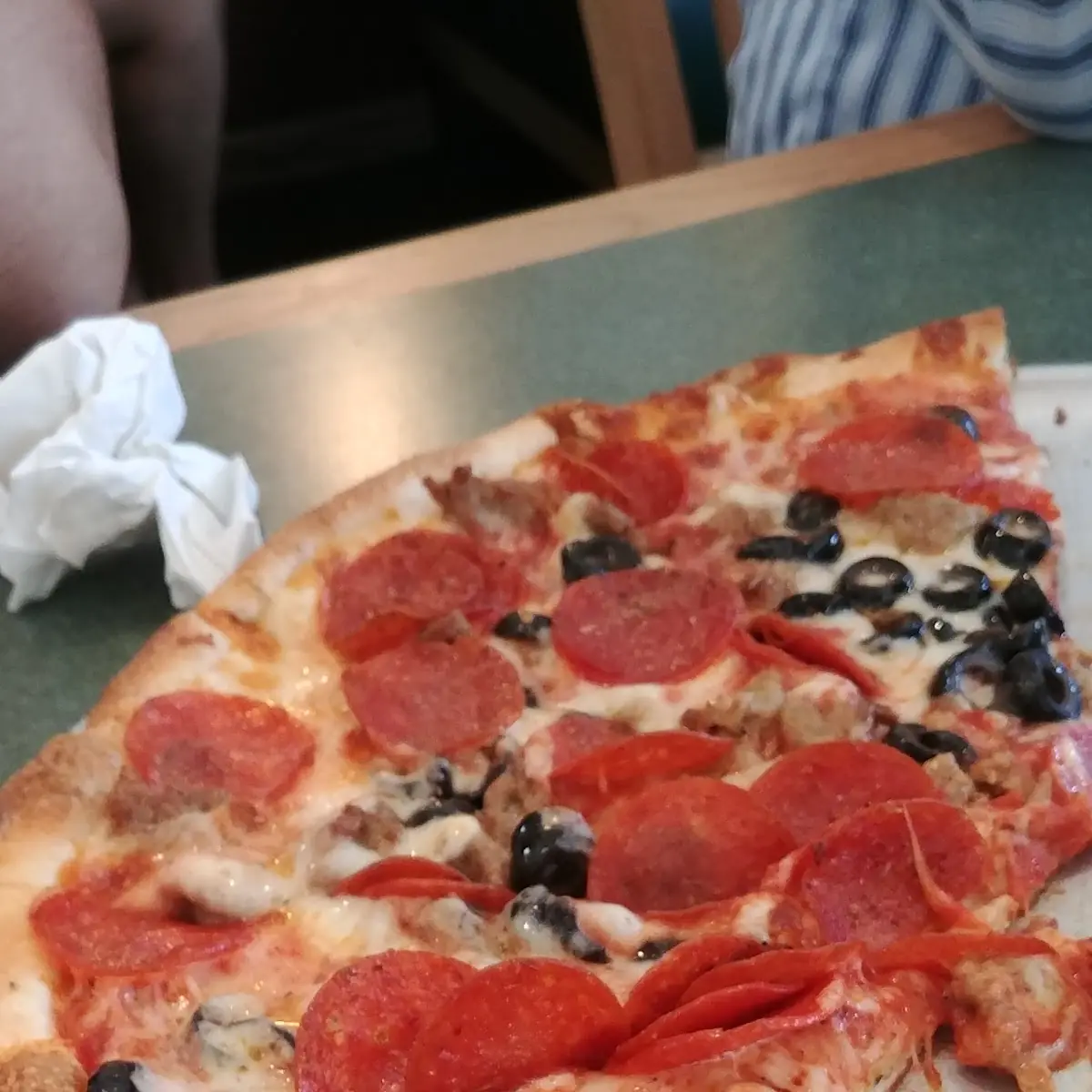 Pepperoni Sausage and Black Olive
