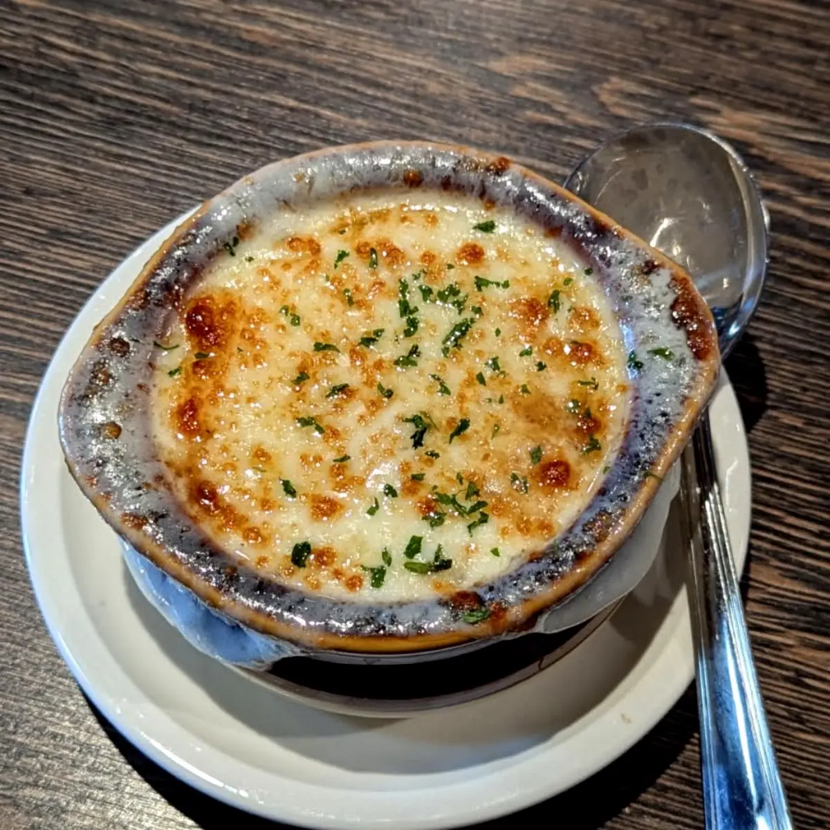 French Onion Soup Au Gratin