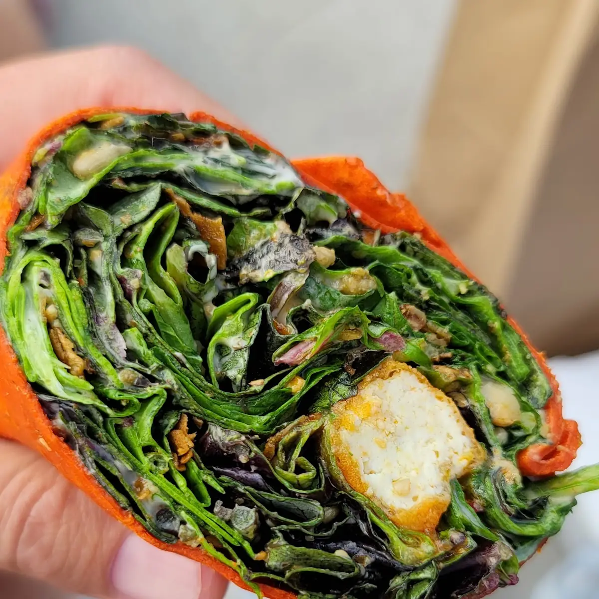 Buffalo Caesar Wrap GFO
