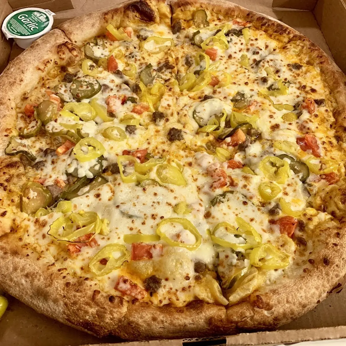 Double Cheeseburger Pizza