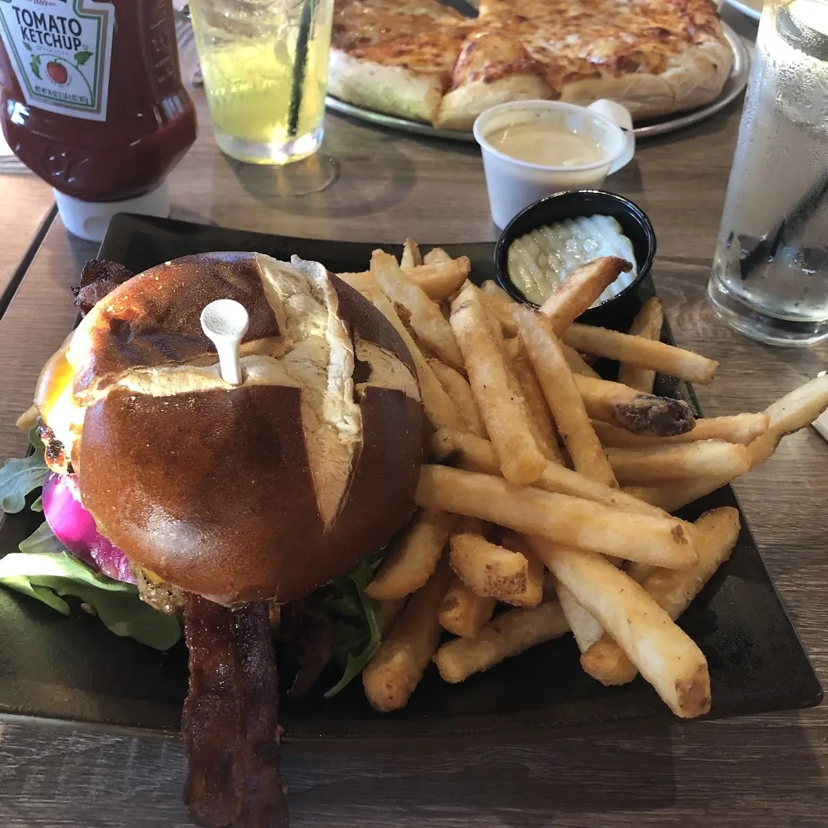 Pretzel Bacon Cheddar Burgher