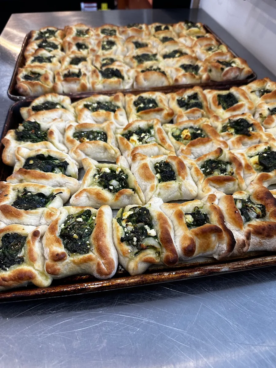 Spinach & Feta Fatayer, Savoury Street Eatery