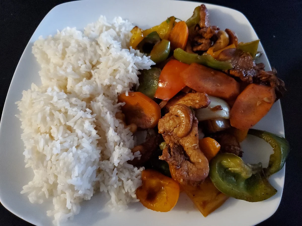 Cashew Stir Fried Mixed Vegetables
