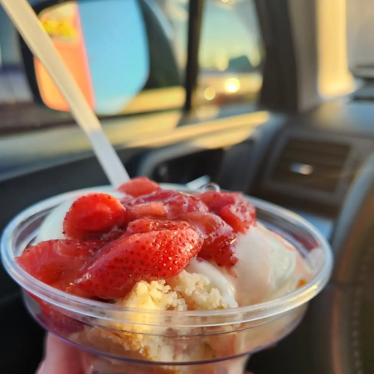 Strawberry Shortcake Sundae