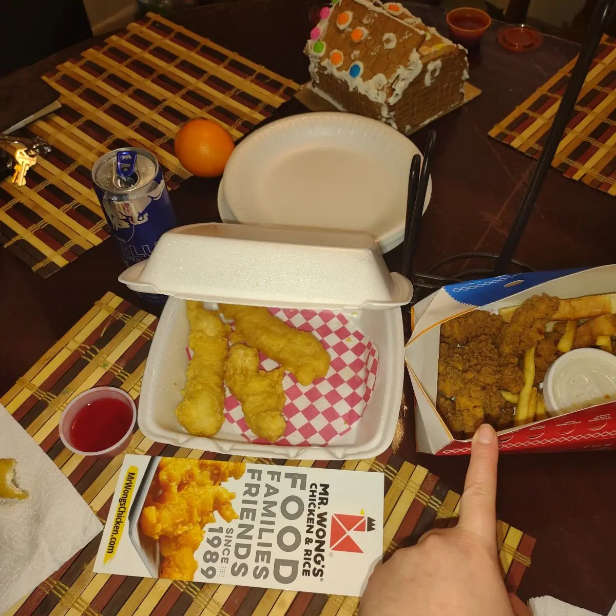 Dry Chicken Strip Basket