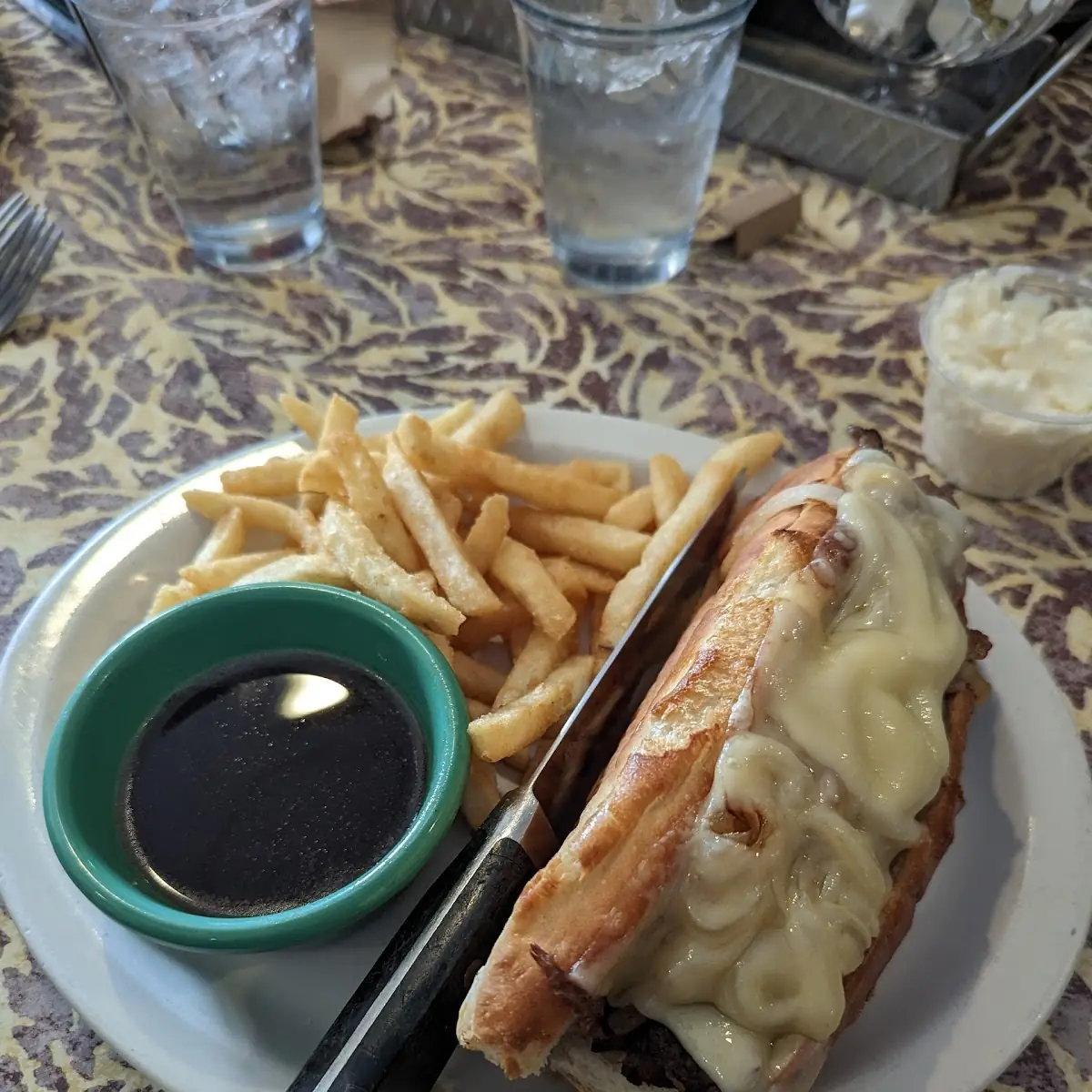 Shaved Prime Rib French Dip