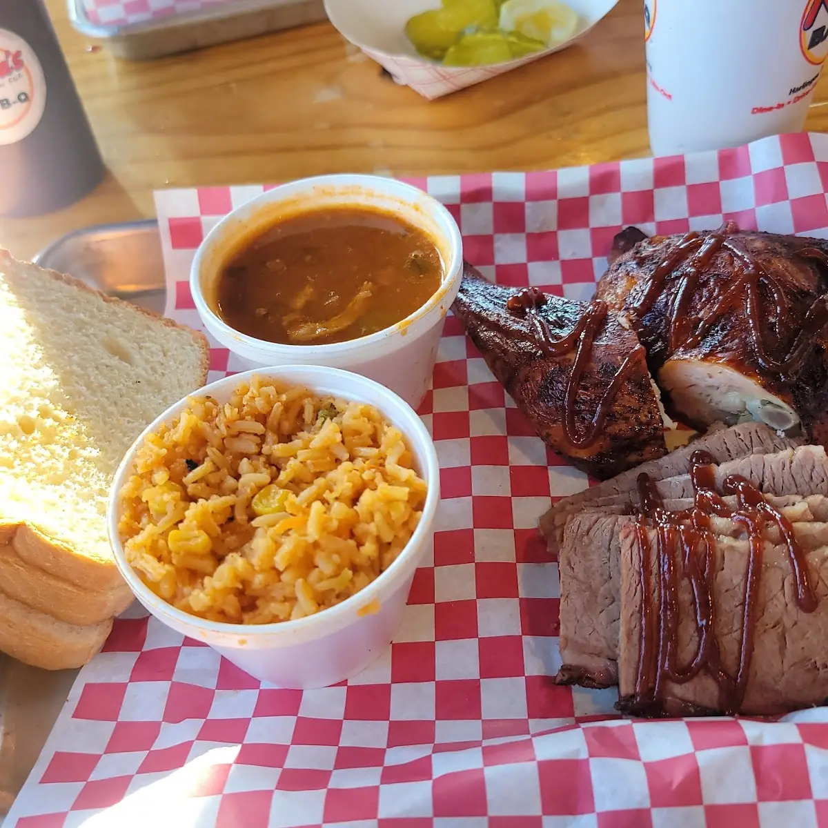 Baby Back Ribs Half Rack with Two Sides