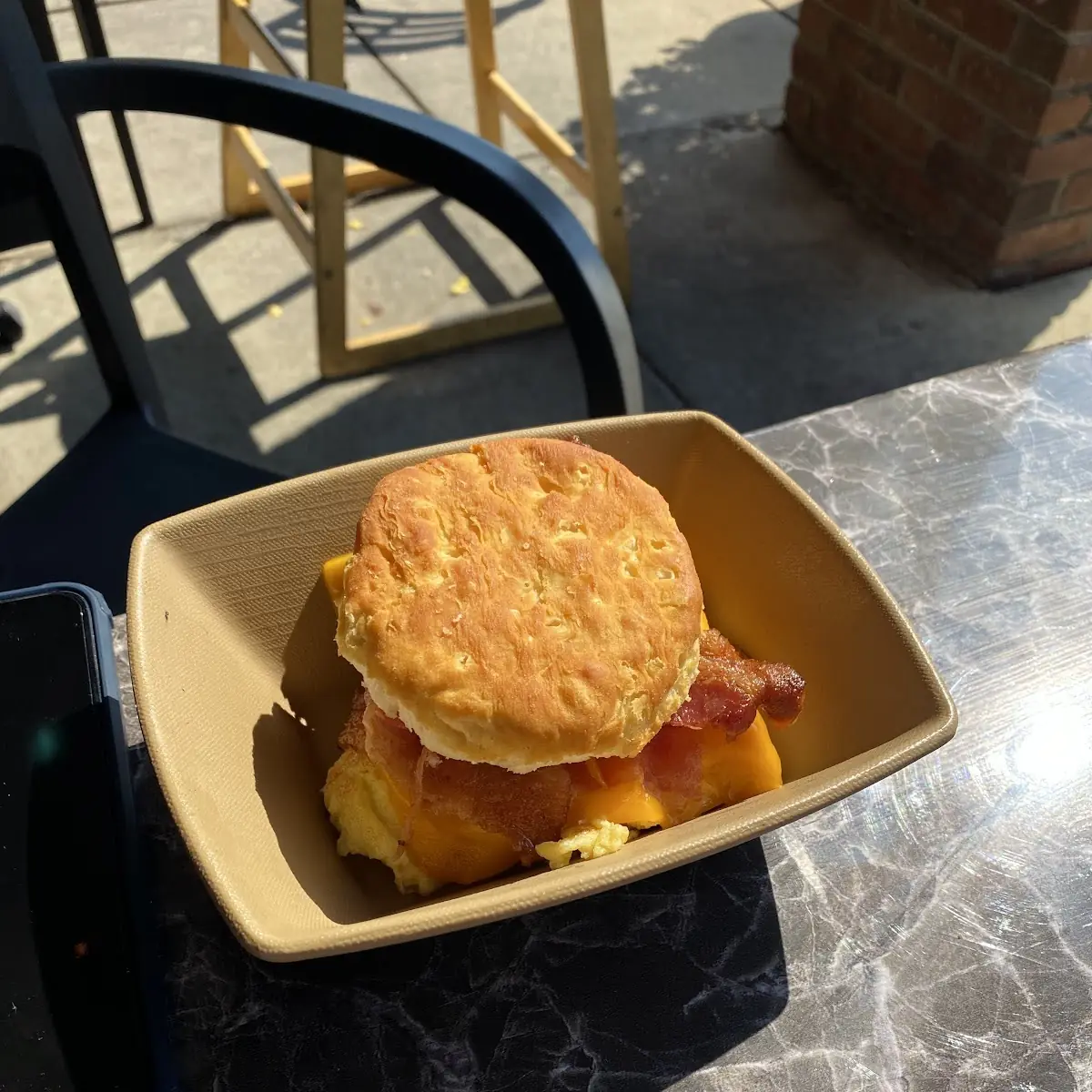 Bacon Egg and Cheese Biscuit
