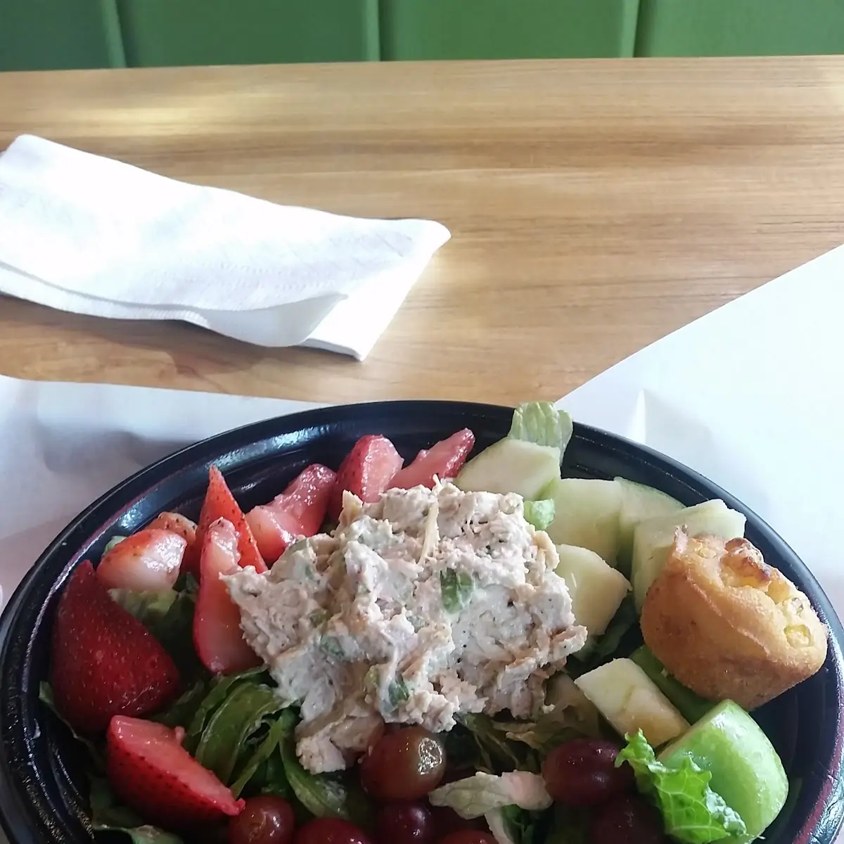 My Favorite Chicken Salad and Fruit