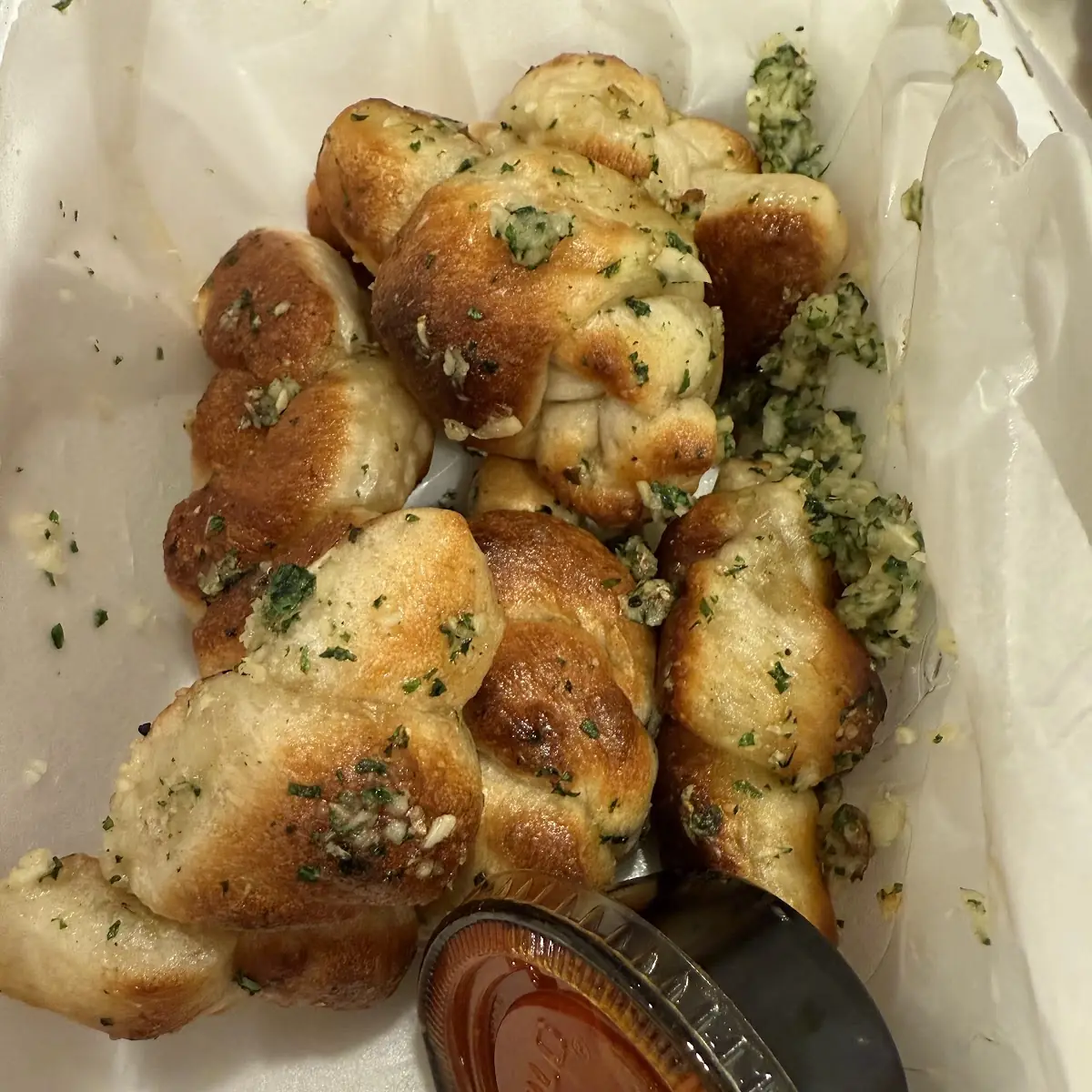 Garlic Knots with Extra Garlic