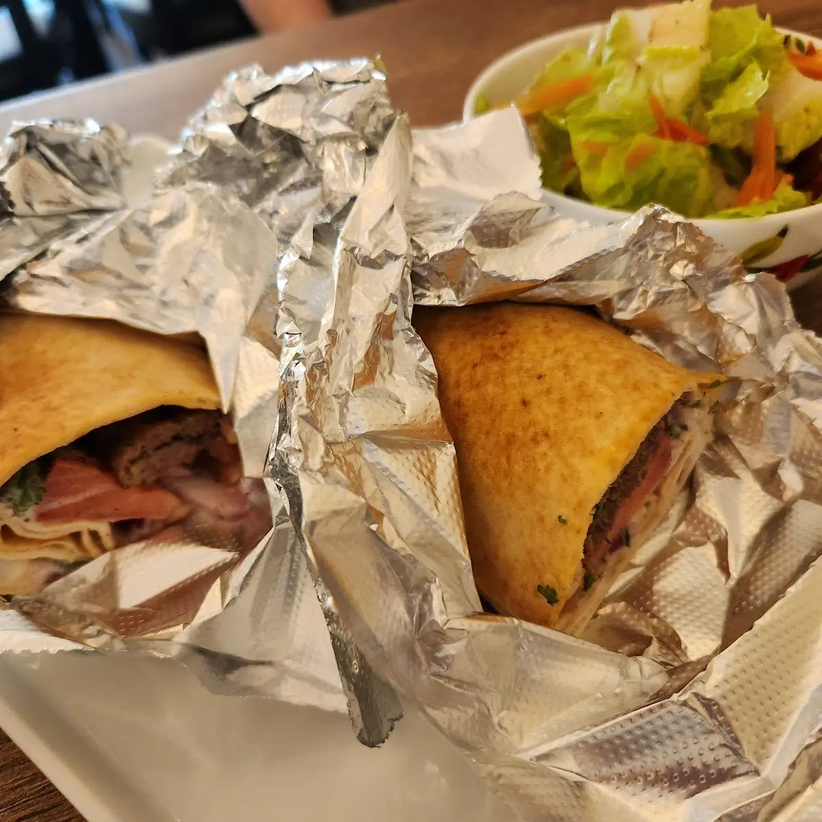 Falafel Pita Wrap