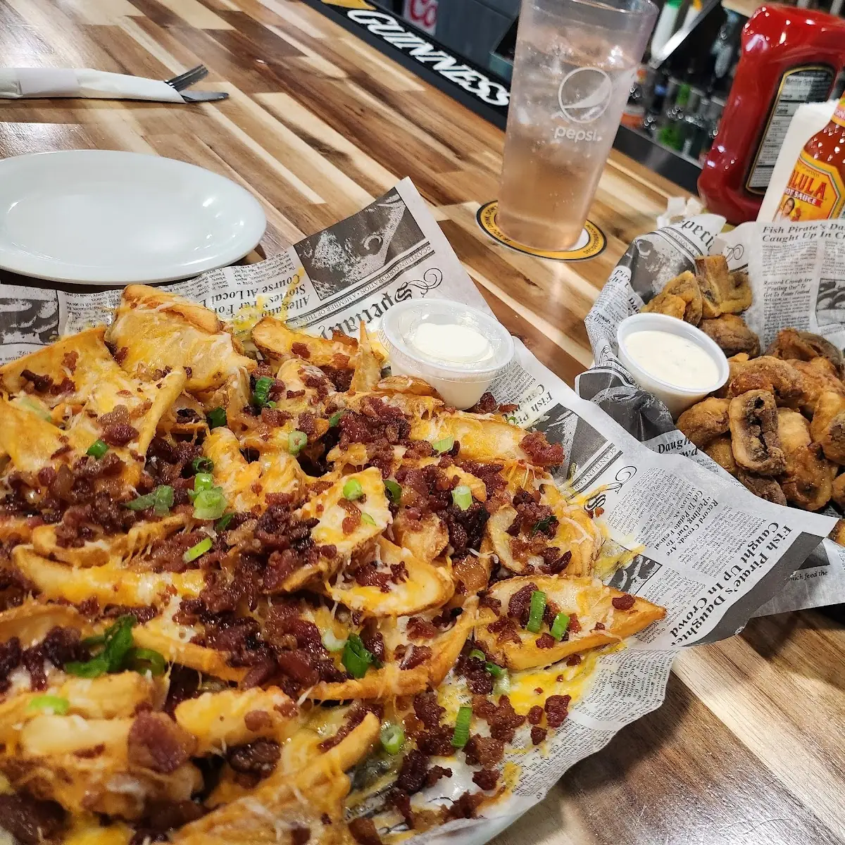 Breaded Mushrooms & Loaded Fries