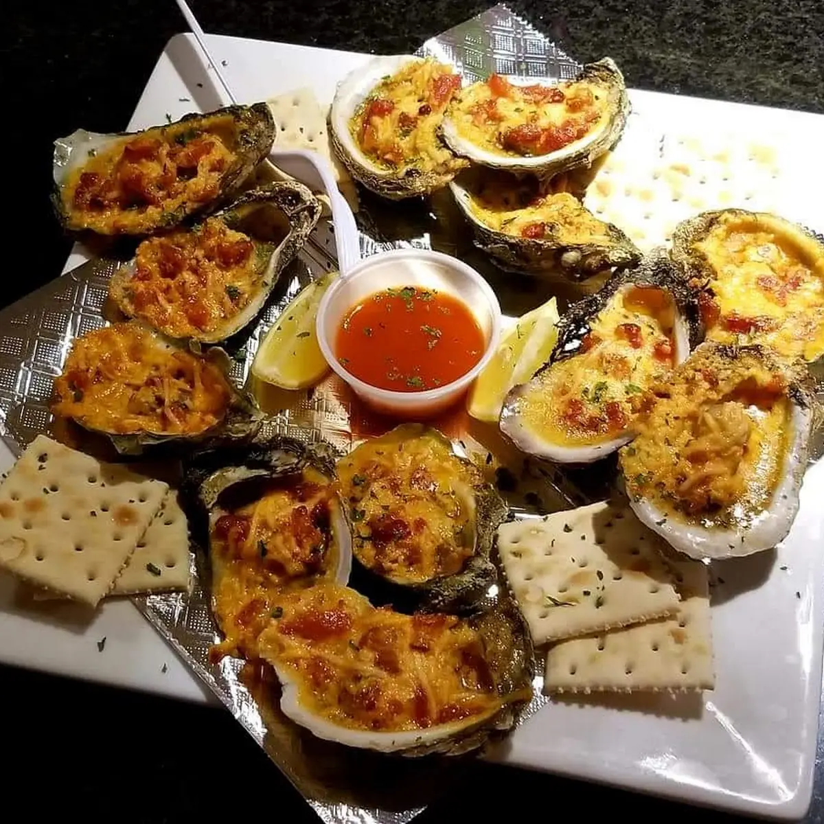 Oysters Rockefeller