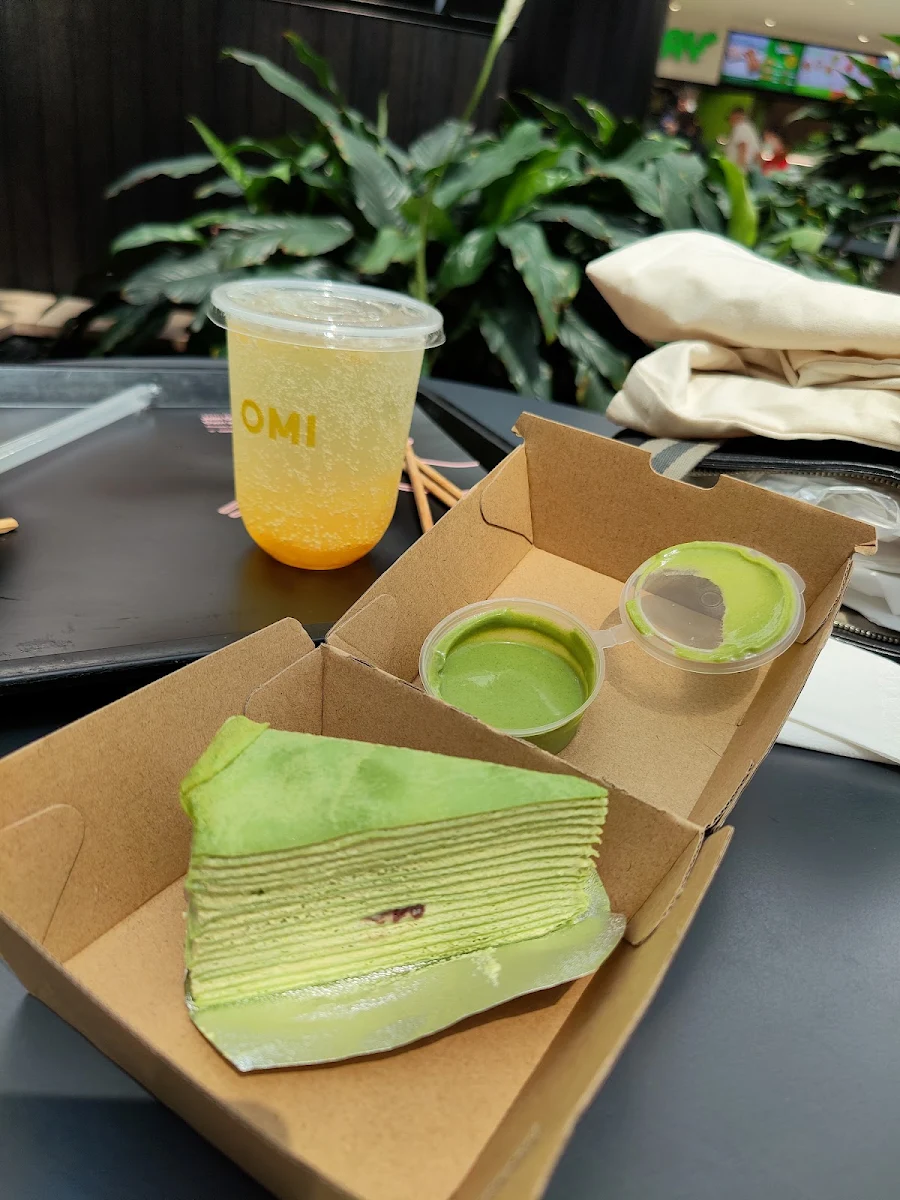 Greentea Crepe Cake