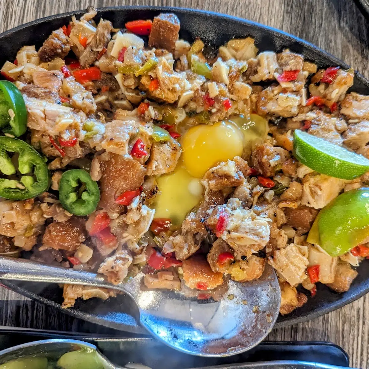 Sizzling Bangus Sisig