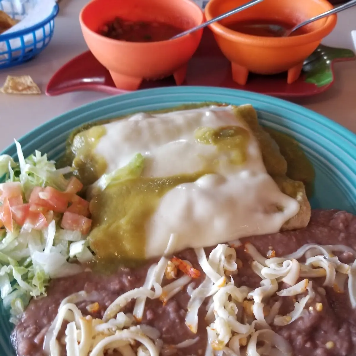 Enchiladas Verdes