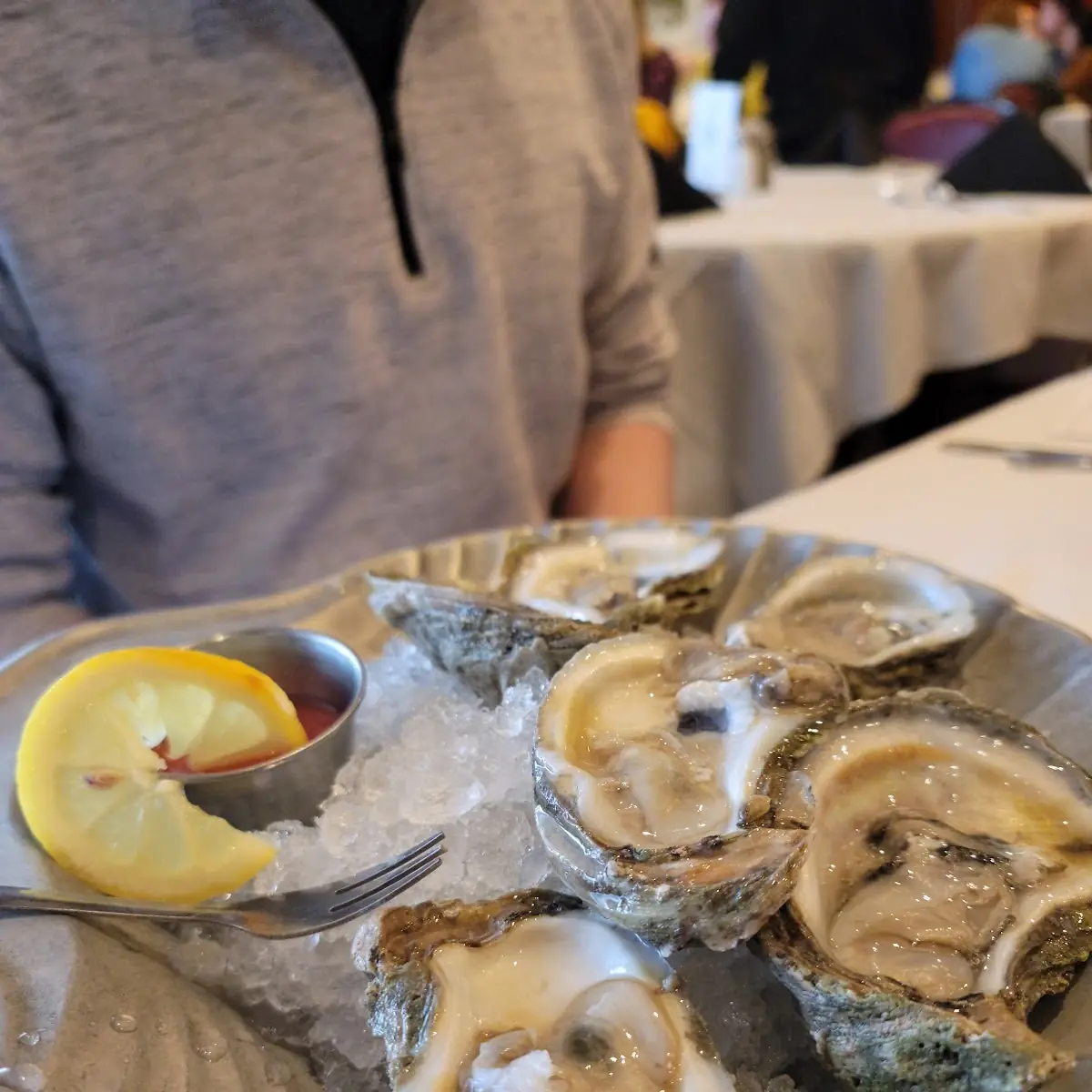 Blue Point Oysters on the Half Shell
