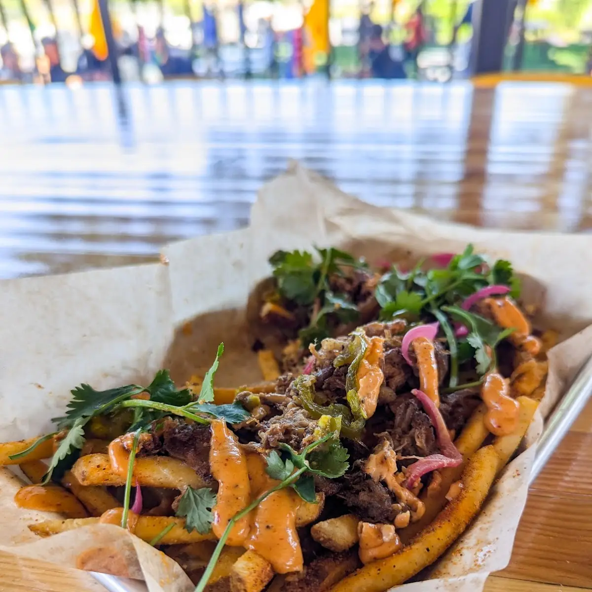 Pork Nacho Fries