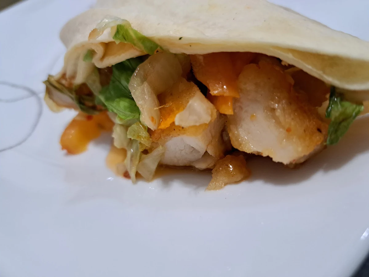 Thai Chicken Wrap