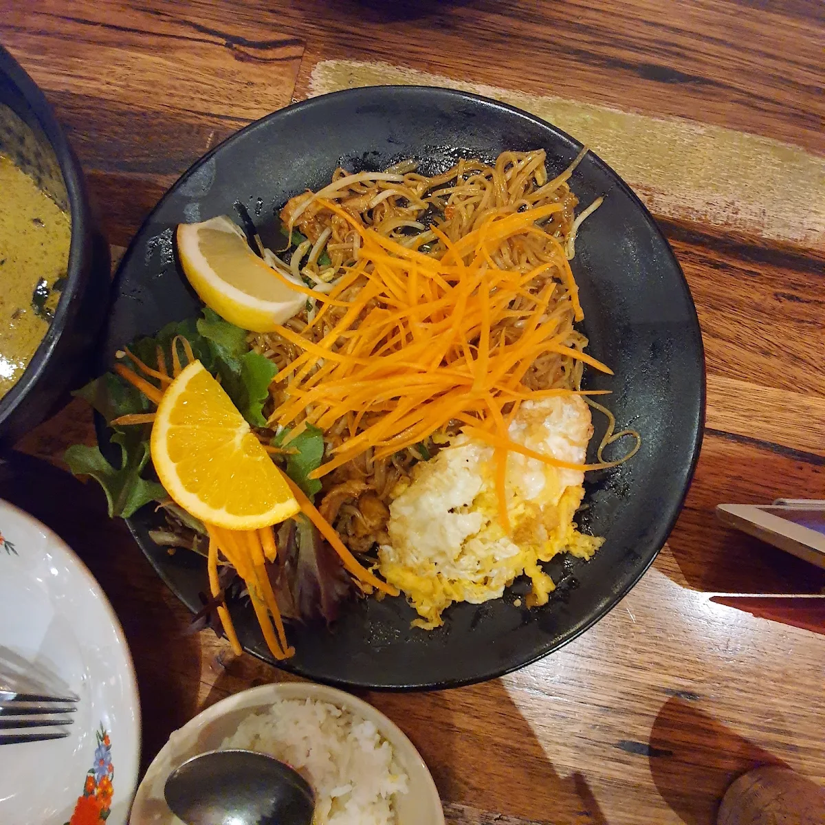 Chicken Pad Thai, Thaiger Rabbit by Ying Thai