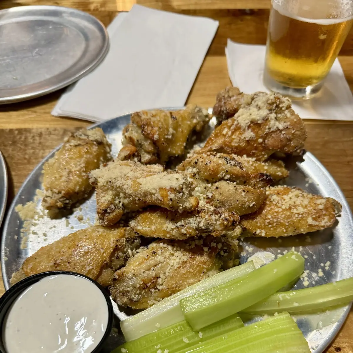 Garlic Parm Wings