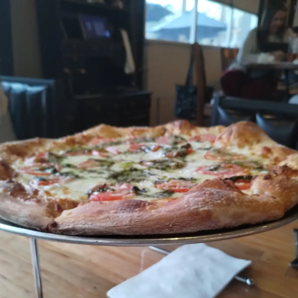 Leeroy Brown Beer Cheese Pizza