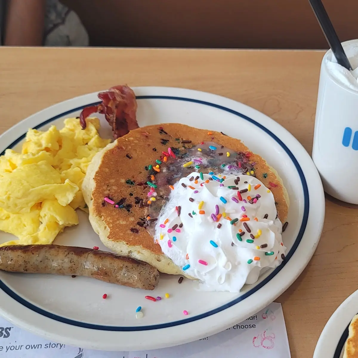 Jr Cupcake Pancake Combo