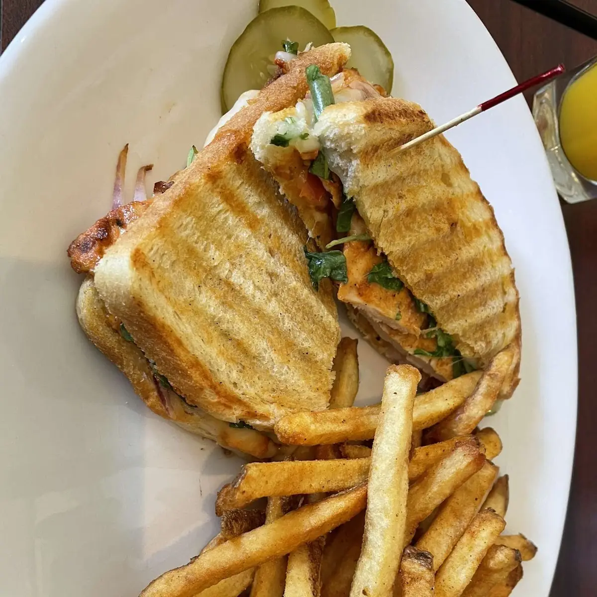 Chipotle Chicken Panini