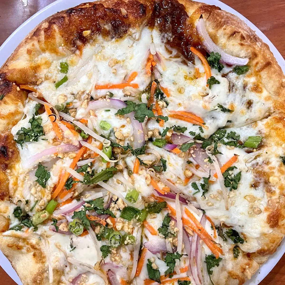 Thai Chicken Pizza