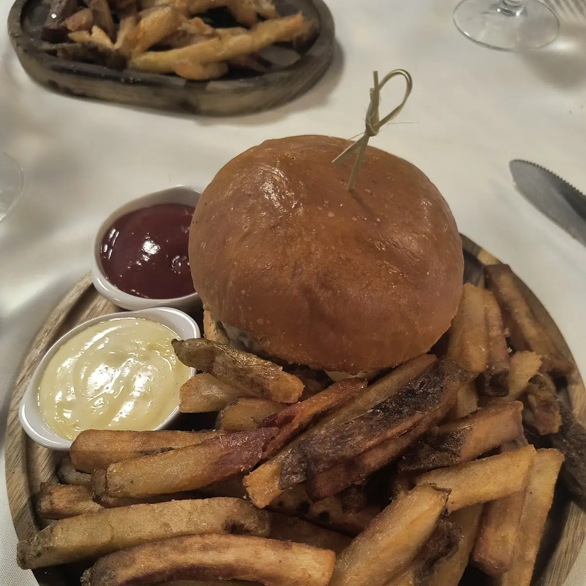 French Onion Burger