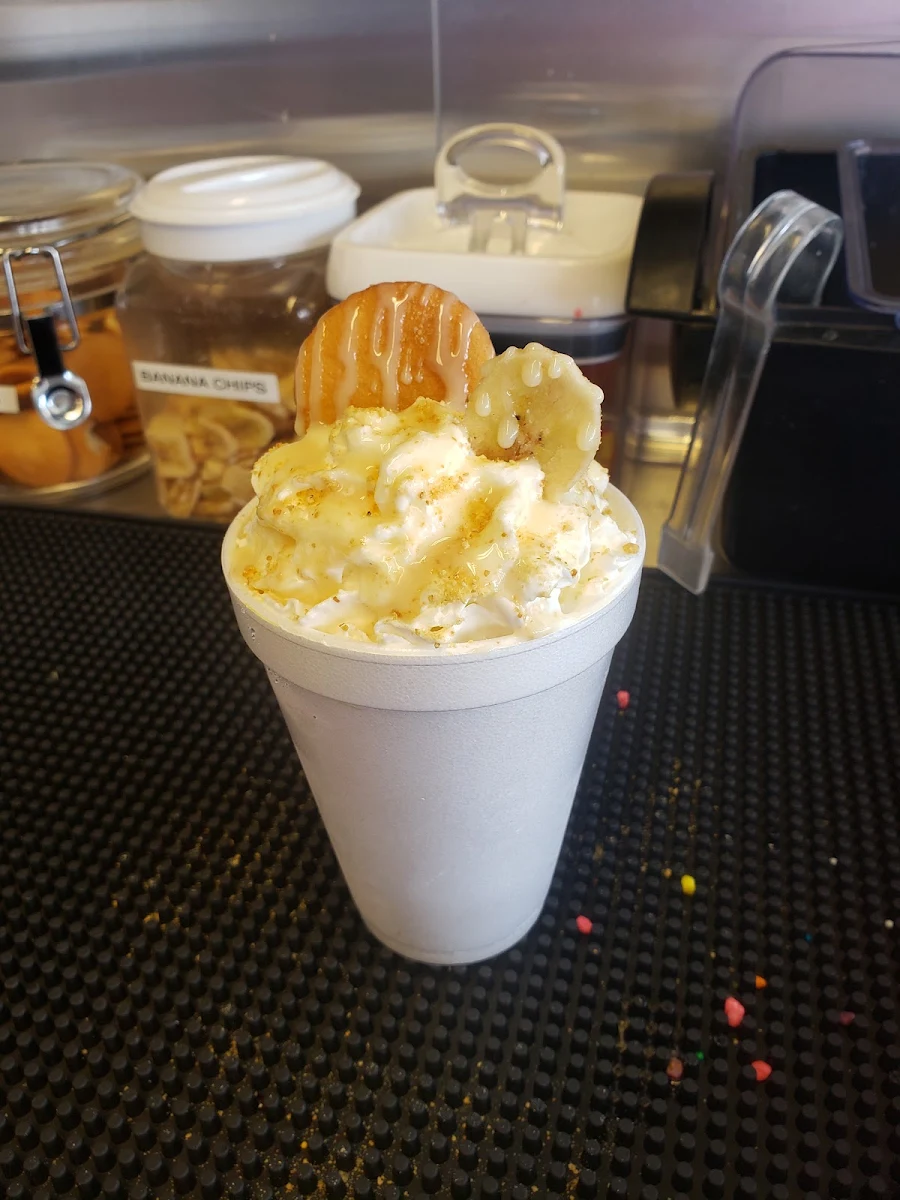 Banana Pudding Shaved Ice