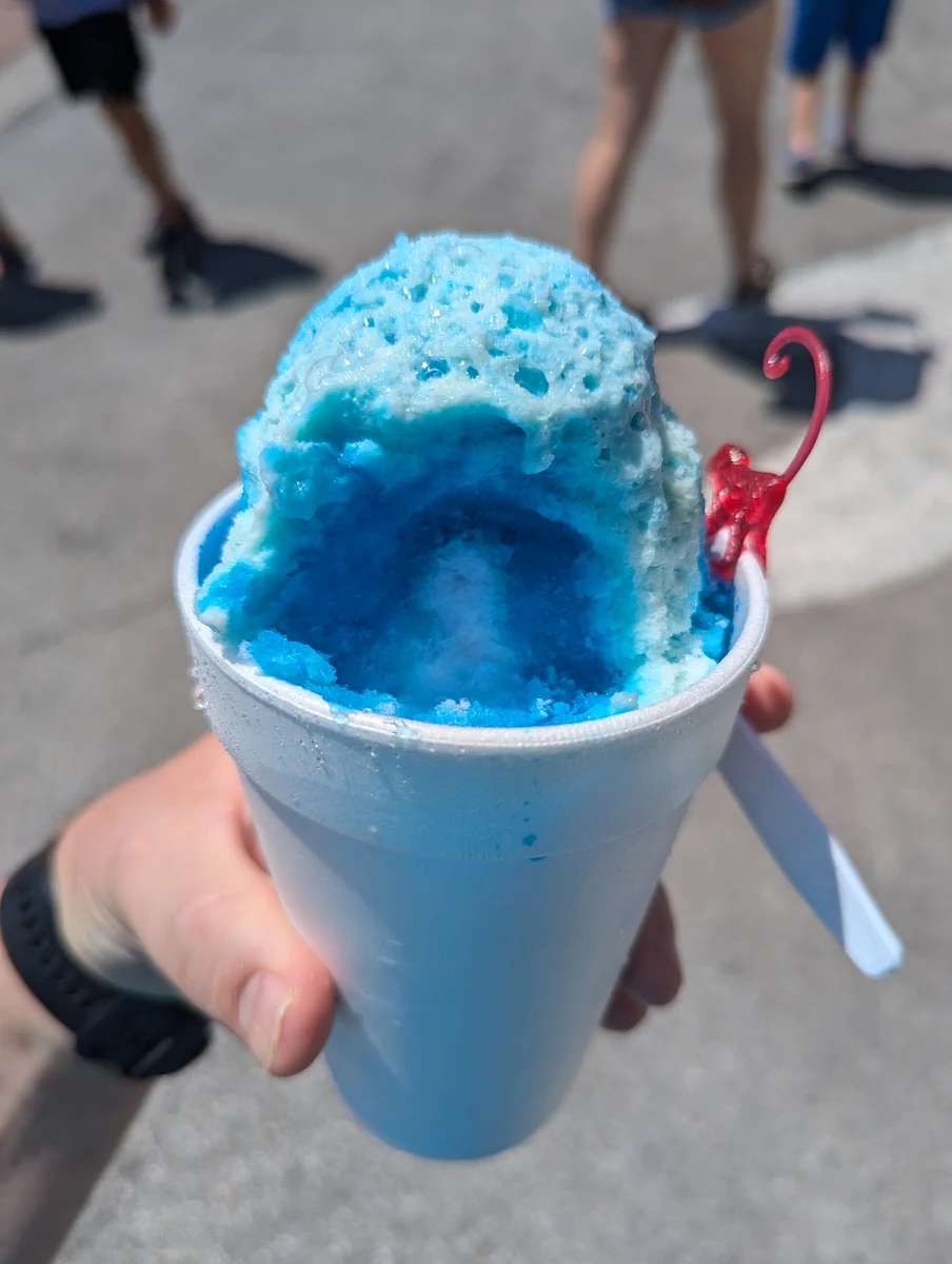 Blue Bubble Gum with Cream