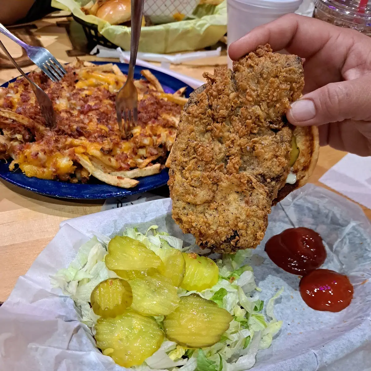Chicken Fried Steak Sandwich