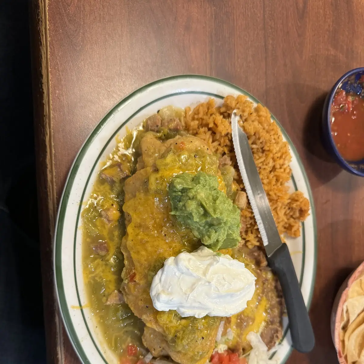 Thursday Day - Green Chili Burrito