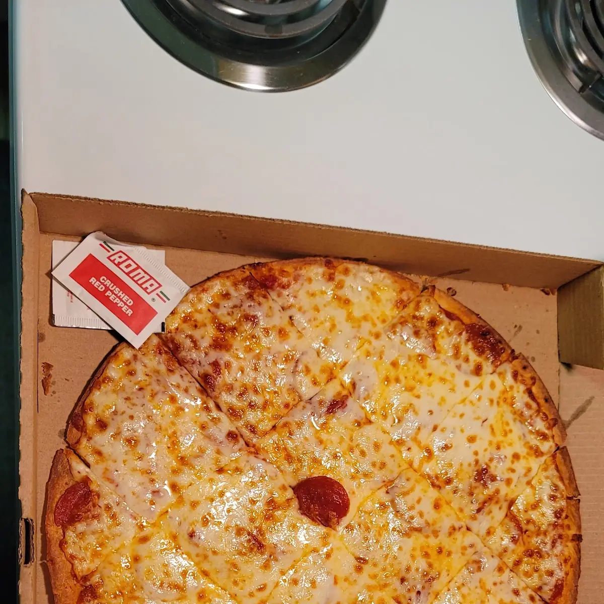 Thin Crust Pepperoni Pizza