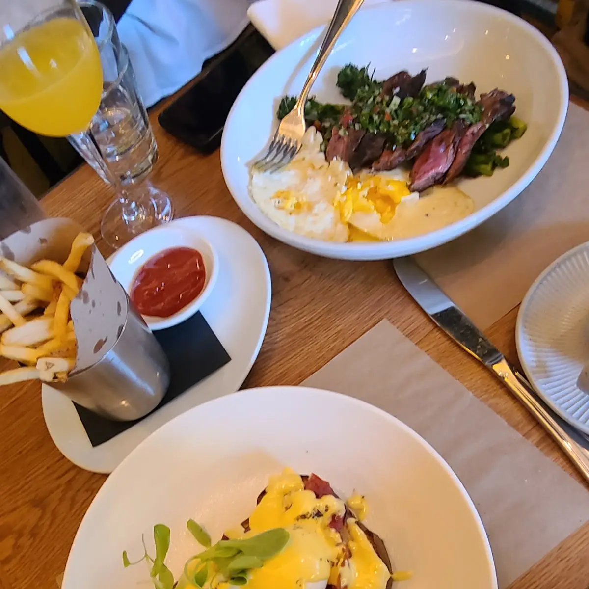 Prosciutto Eggs Benedict