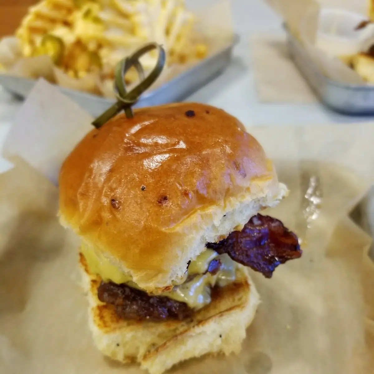 Bacon Cheeseburger Sliders