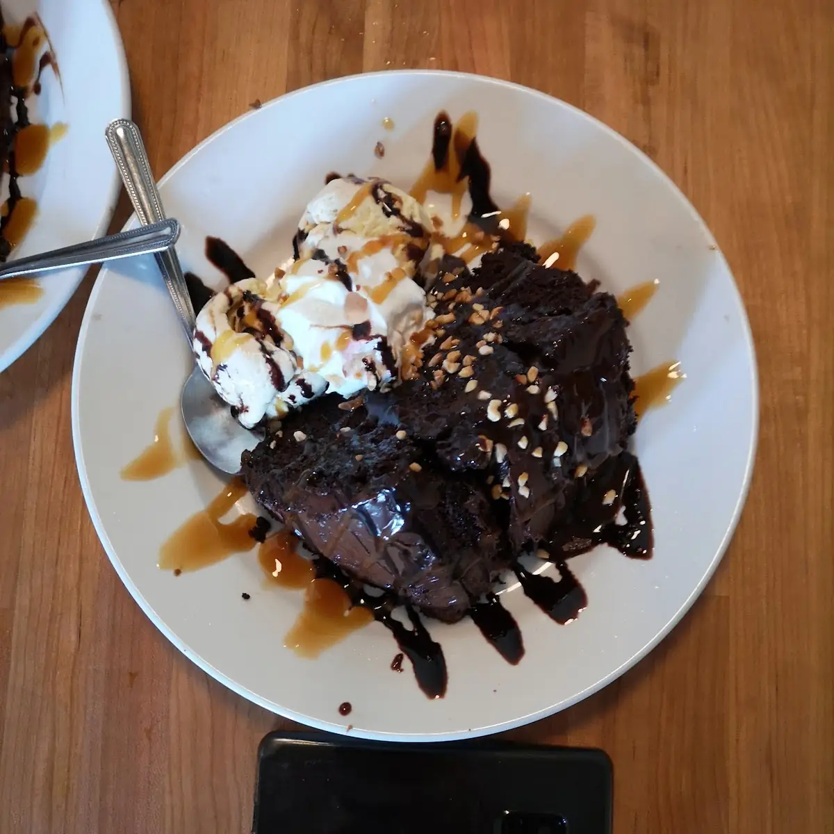 Hot Fudge Cake Sundae
