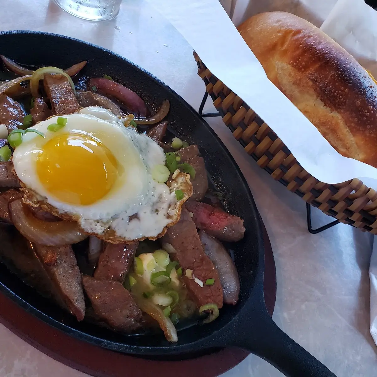 Steak and Egg Banh MI