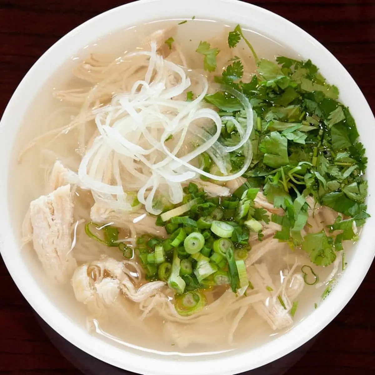 Beef Pho with Rare Beef and Tendon