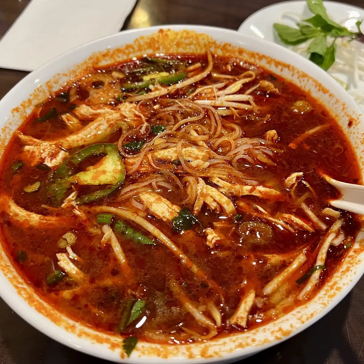 Beef & Pork Spicy Noodle Soup